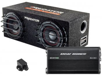 2 x 10 MDS Predator Bassopaketti 2000W