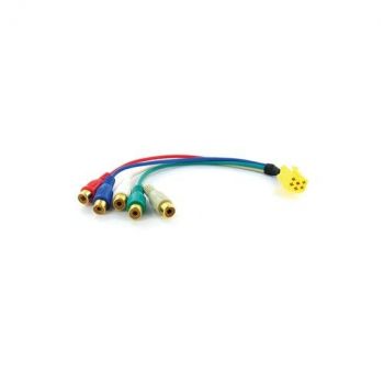 CT29BK01 Mini ISO - 5 x RCA Aux Adapteri