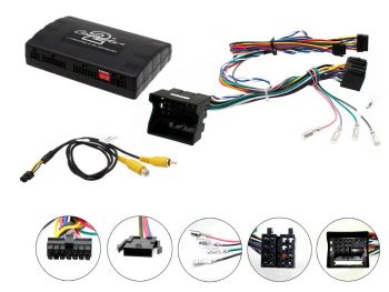 VW CTUVW02 Rattisäädinadapteri + infoadapteri
