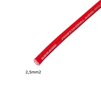 MDS PCx0251 happivapaasta kuparista (OFC100%) valmistettu 2.5mm2 virtakaapeli