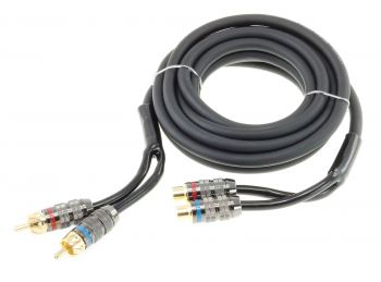 MDS RCAx3MF XTR 3m RCA parikaapeli 2 x RCA naaras – 2 x RCA uros