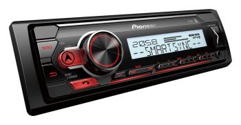 Pioneer MVH-MS410BT pesätön marine DSP aikaviive Bluetooth mediasoitin