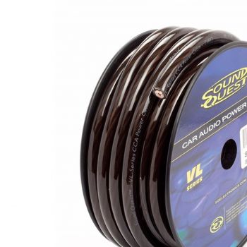 Stinger SQVLP8B seos (CCA) virtakaapeli 8.5mm2 kirkas musta