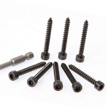 MDS SWT 8kpl 5mm x 39mm kuusiokoloruuvit subwooferin asennukseen