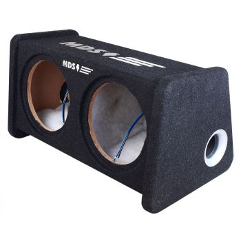 MDS TBS-E10D Subwoofer tupla refleksikotelo 2 x 10” bassoille -32mm etuseinä