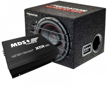 12" MDS Baspaket 1000W - Med Reflex låda