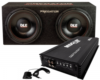 2 x 15" DLE Full Force 3000W Baspaket