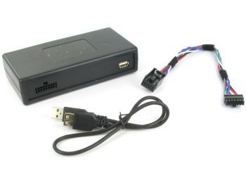 CTAPGUSB011 Peugeot autokohtainen USB AUX 3.5mm adapteri