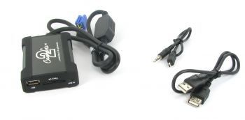 CTAPGUSB012 Peugeot autokohtainen USB AUX 3.5mm adapteri