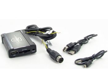 CTAVLUSB001 Volvo autokohtainen USB AUX 3.5mm adapteri