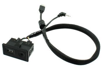 CTVWUSB.2 Volkswagen autokohtainen USB AUX 3.5mm adapteri