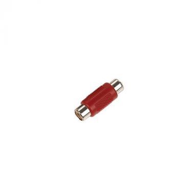 MDS RCA-FR punainen RCA jatkoliitin Naaras – Naaras RCA adapteri