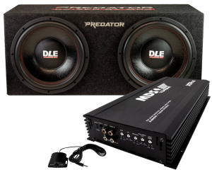 2 x 15" DLE Full Force 3000W Baspaket